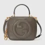 Gucci 744434 Gucci Blondie top handle bag Brown  leather