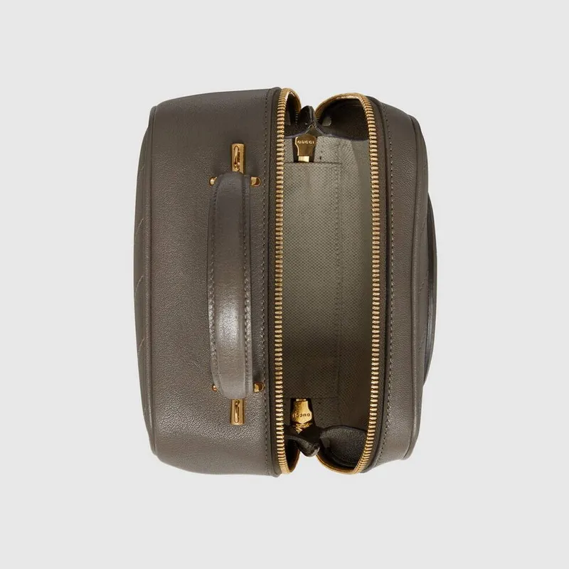 Gucci 744434 Gucci Blondie top handle bag Brown  leather