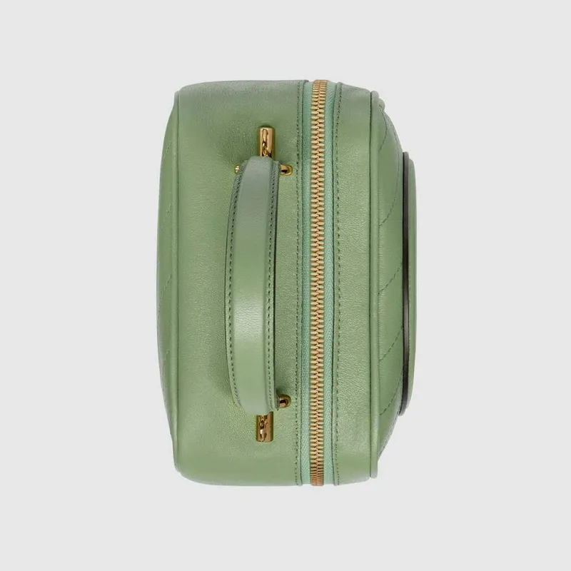 Gucci  744434 Gucci Blondie top handle bag Light green leather