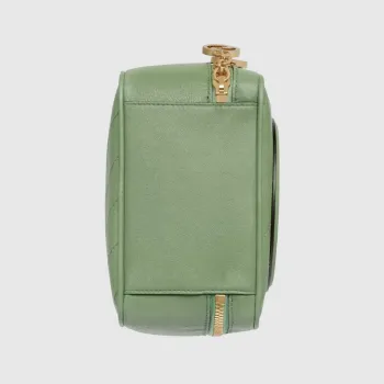 Gucci  744434 Gucci Blondie top handle bag Light green leather