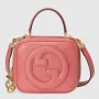 Gucci  744434 Gucci Blondie top handle bag Pink leather