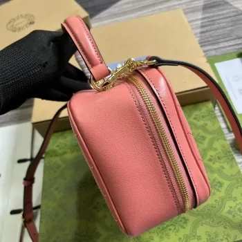 Gucci  744434 Gucci Blondie top handle bag Pink leather