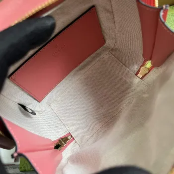 Gucci  744434 Gucci Blondie top handle bag Pink leather