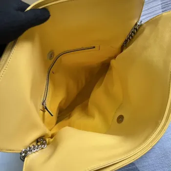 Gucci 751516 Gucci Blondie Medium Tote Bag Yellow leather