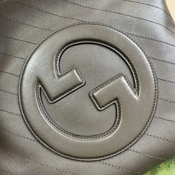 Gucci 751518 Gucci Blondie Small Tote Bag Brown Leather