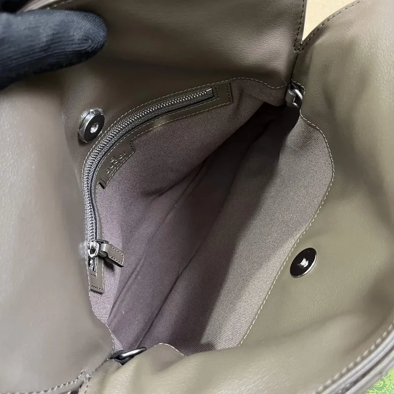 Gucci 751518 Gucci Blondie Small Tote Bag Brown Leather