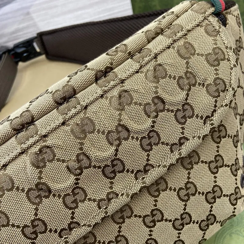 Gucci 804262 Small GG Belt Bag Brown