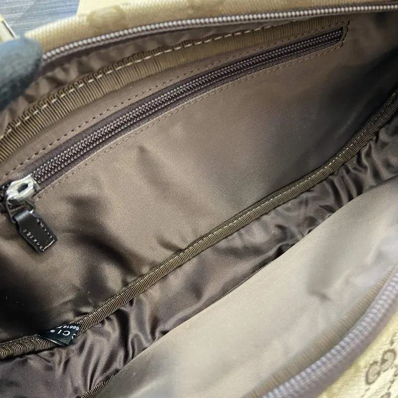 Gucci 802096 Small GG Crossbody Bag Brown