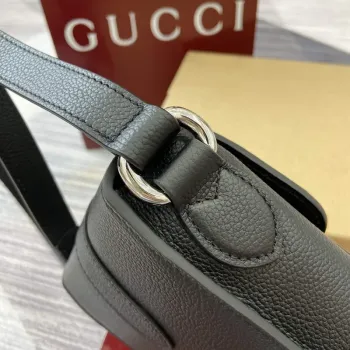 Gucci 800312 Super Mini Crossbody Bag Black