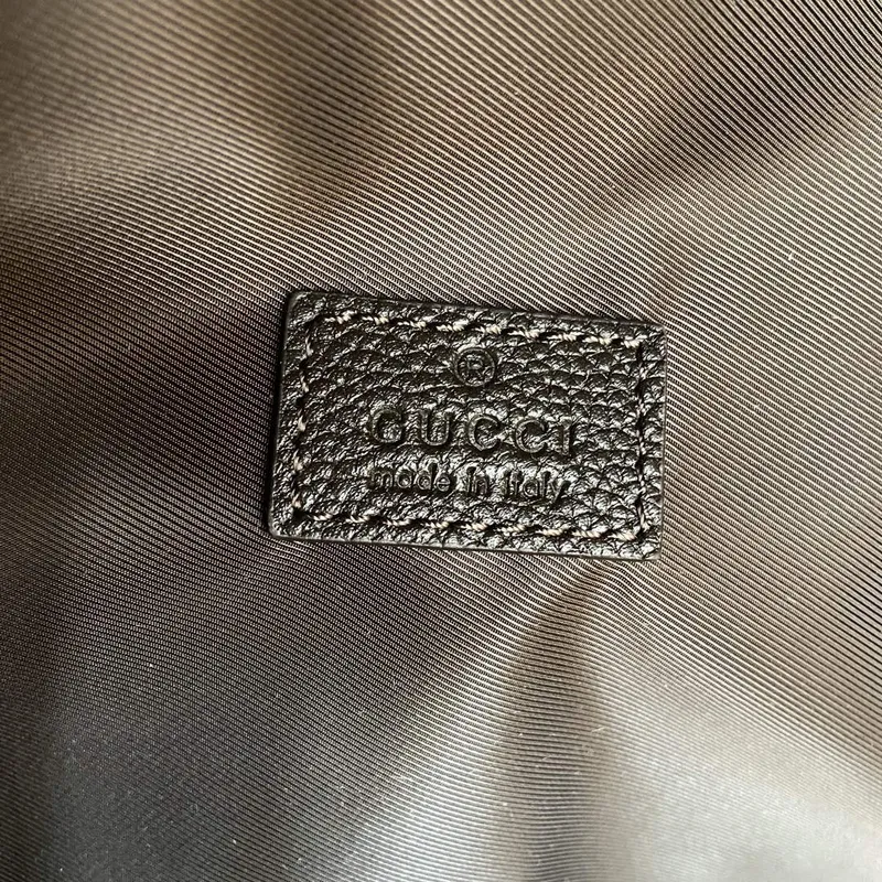 Gucci 800182 Large Backpack With Gucci Bag Brown