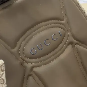 Gucci 800182 Large Backpack With Gucci Bag Brown
