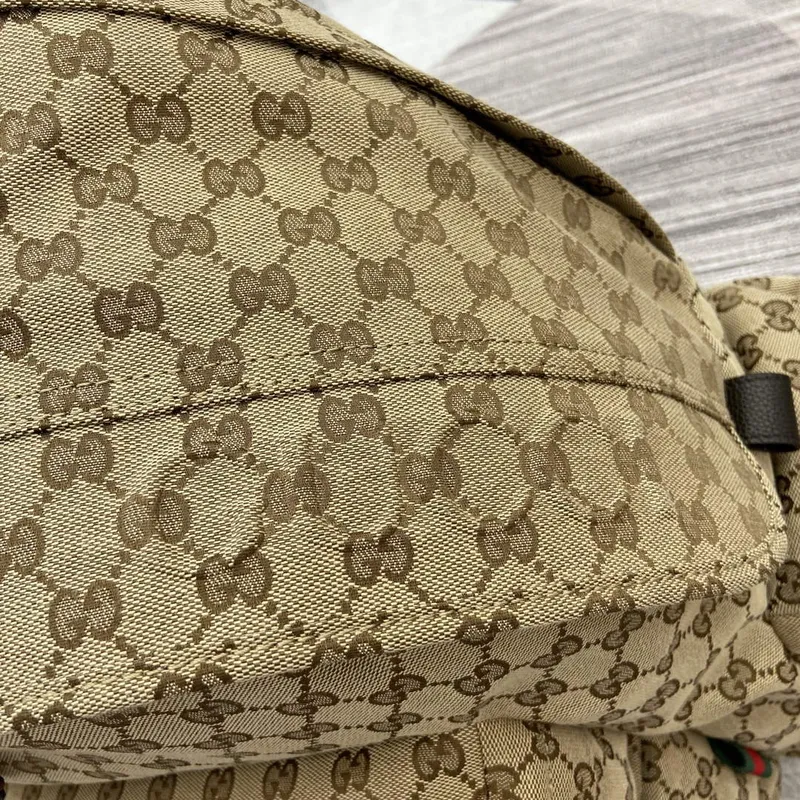 Gucci 800182 Large Backpack With Gucci Bag Brown