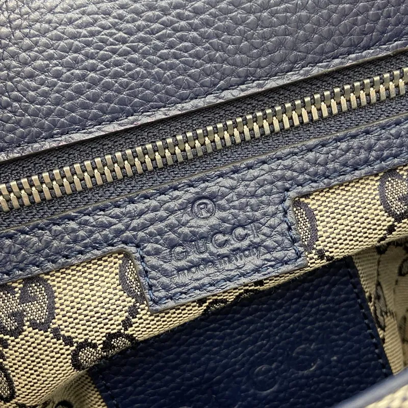 Gucci 794872 GG Crossbody Bag Dark Blue