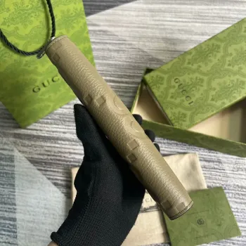 Gucci 739484 Original Gray leather Jumbo GG zip around wallet