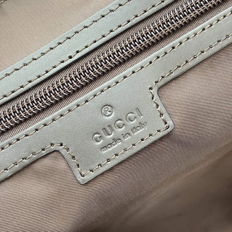 Gucci 802166 Large GG Tote Bag Brown