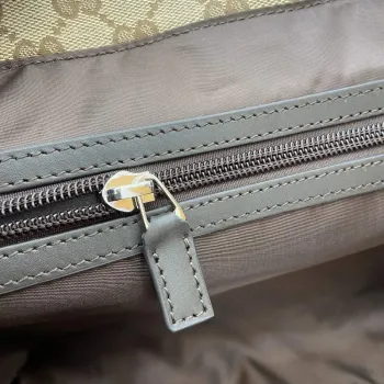 Gucci 802166 Large GG Tote Bag Brown