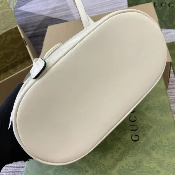 Gucci 777253 GG Marmont Mini Backpack White