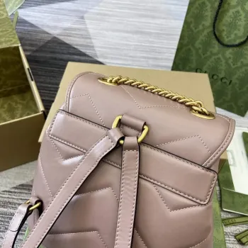 Gucci 777253 GG Marmont Mini Backpack Rose