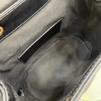 Gucci 777253 GG Marmont Mini Backpack Black