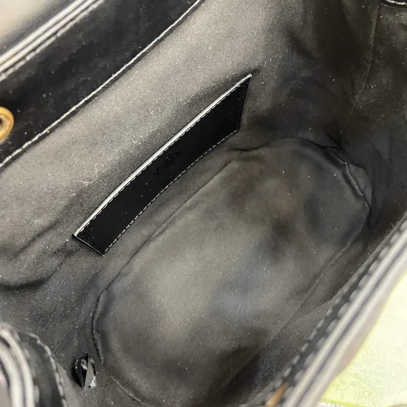 Gucci 777253 GG Marmont Mini Backpack Black