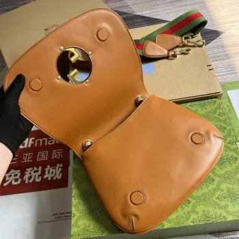 Gucci Blondie Medium top handle bag 721172 Brown