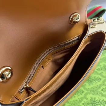 Gucci Blondie Medium top handle bag 721172 Brown