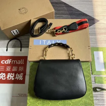 Gucci Blondie Medium top handle bag 721172 Black