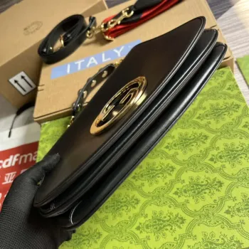 Gucci Blondie Medium top handle bag 721172 Black