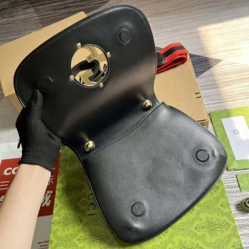 Gucci Blondie Medium top handle bag 721172 Black