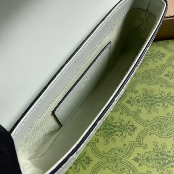 Gucci 772794 GG Super Mini Shoulder Bag Pale green