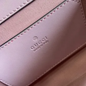 Gucci 772794 GG Super Mini Shoulder Bag Light purple