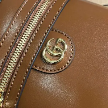 Gucci 760200 Mini Bamboo Shoulder Bag Brown