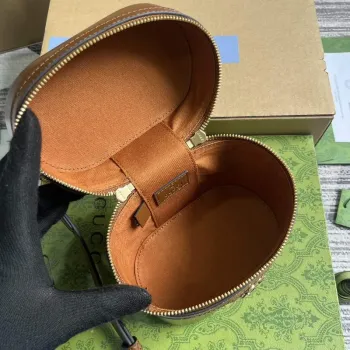 Gucci 760200 Mini Bamboo Shoulder Bag Brown