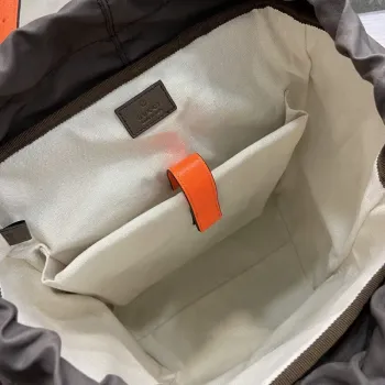 Gucci 598140 Ophidia GG Medium Backpack Bright orange