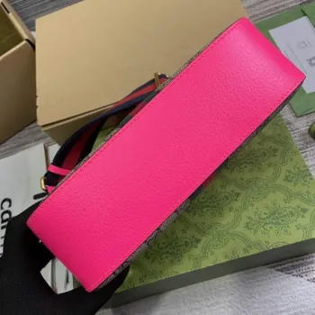 Gucci 752591 Ophidia GG Small Crossbody Bag Fuchsia
