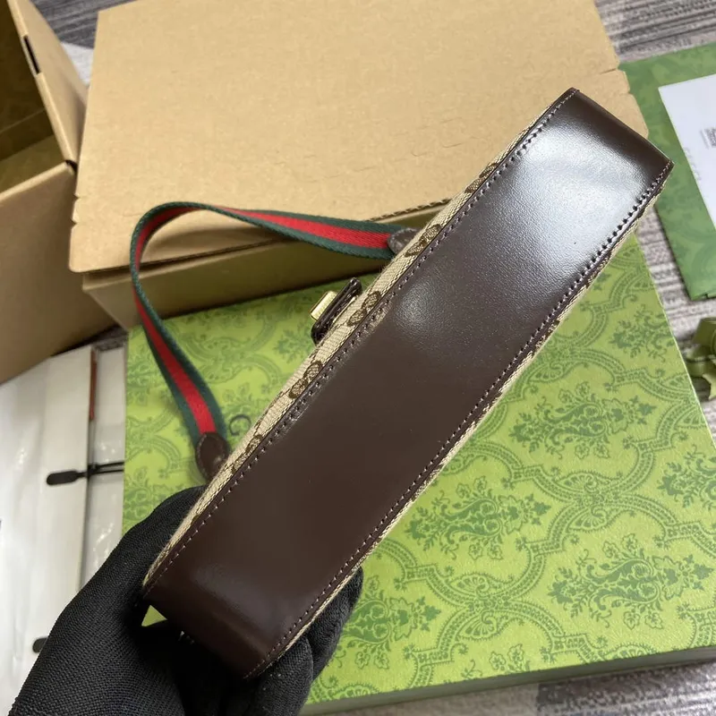 Gucci 786015 Gucci Moon Side Mini Shoulder Bag Brown