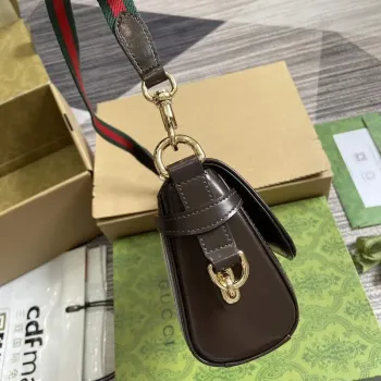 Gucci 786027 Gucci Luce Small Shoulder Bag Brown