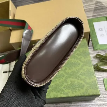 Gucci 782919 Original GG Small Bucket Bag Brown