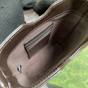 Gucci 782919 Original GG Small Bucket Bag Brown