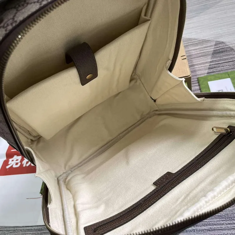 Gucci 745718 Ophidia GG Medium Backpack Brown