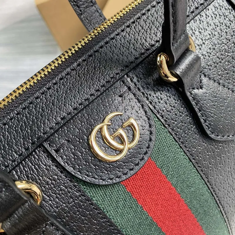 Gucci 547551 Ophidia Small GG Tote Bag Black leather