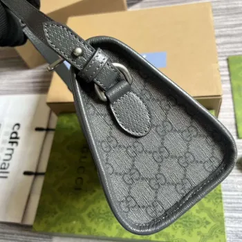 Gucci 752581 Ophidia GG Messenger Bag Grey