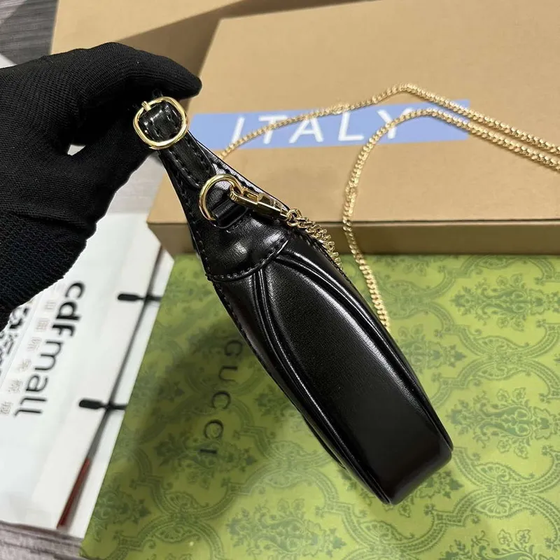 Gucci 760249 Jackie 1961 Super Mini Bag Black