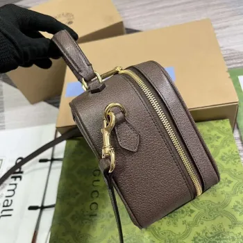 Gucci 772157 Ophidia GG Mini Top Handle Bag Brown
