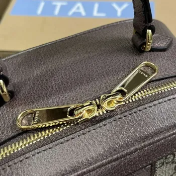 Gucci 772157 Ophidia GG Mini Top Handle Bag Brown