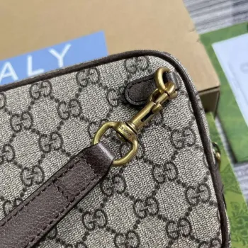 Gucci 760245 Ophidia GG Pouch Bag Brown