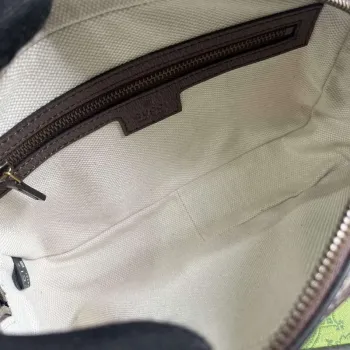 Gucci 760245 Ophidia GG Pouch Bag Brown