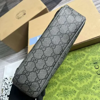 Gucci 760245 Ophidia GG Pouch Bag Grey