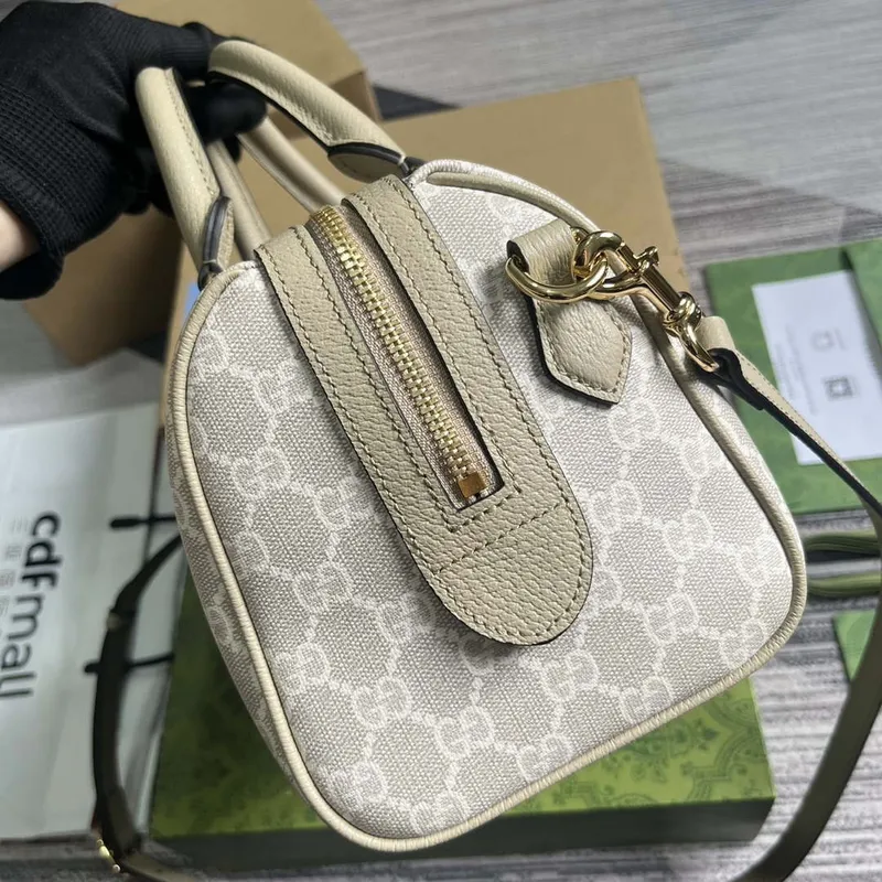 Gucci 772061 Gucci Ophidia GG Small top handle bag oatmeal