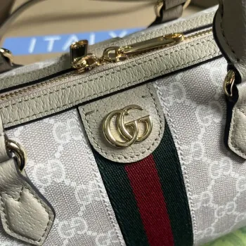 Gucci 772061 Gucci Ophidia GG Small top handle bag oatmeal